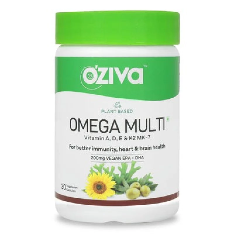 Oziva Plant Based Omega Multivitamin Supplement for Women
